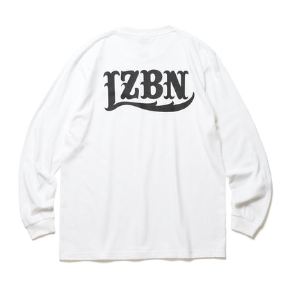 LZBN / LZBN LOGO L/S TEE (WHITE)