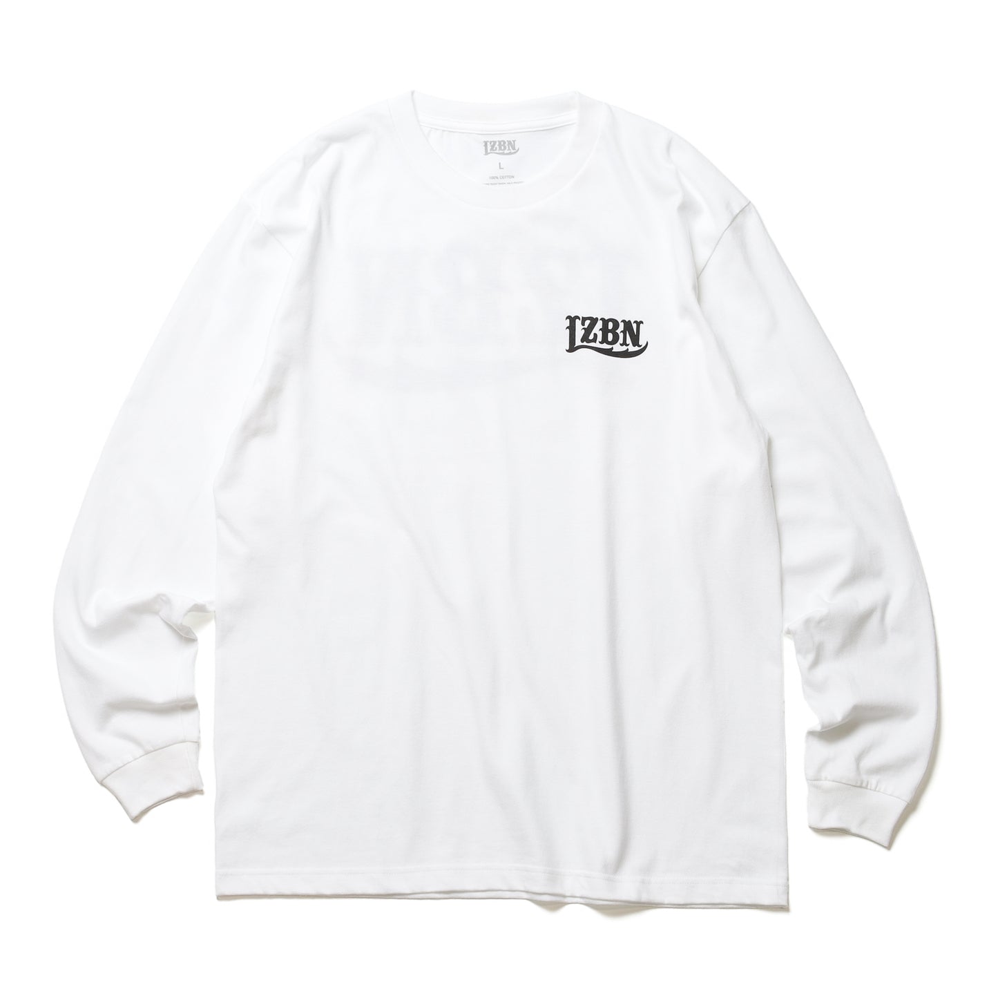 LZBN / LZBN LOGO L/S TEE (WHITE)