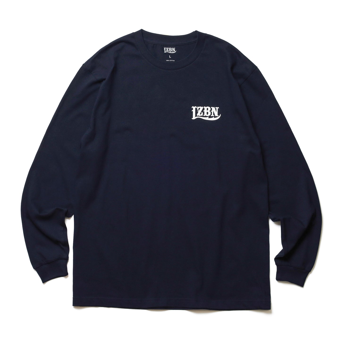 LZBN / LZBN LOGO L/S TEE (NAVY)