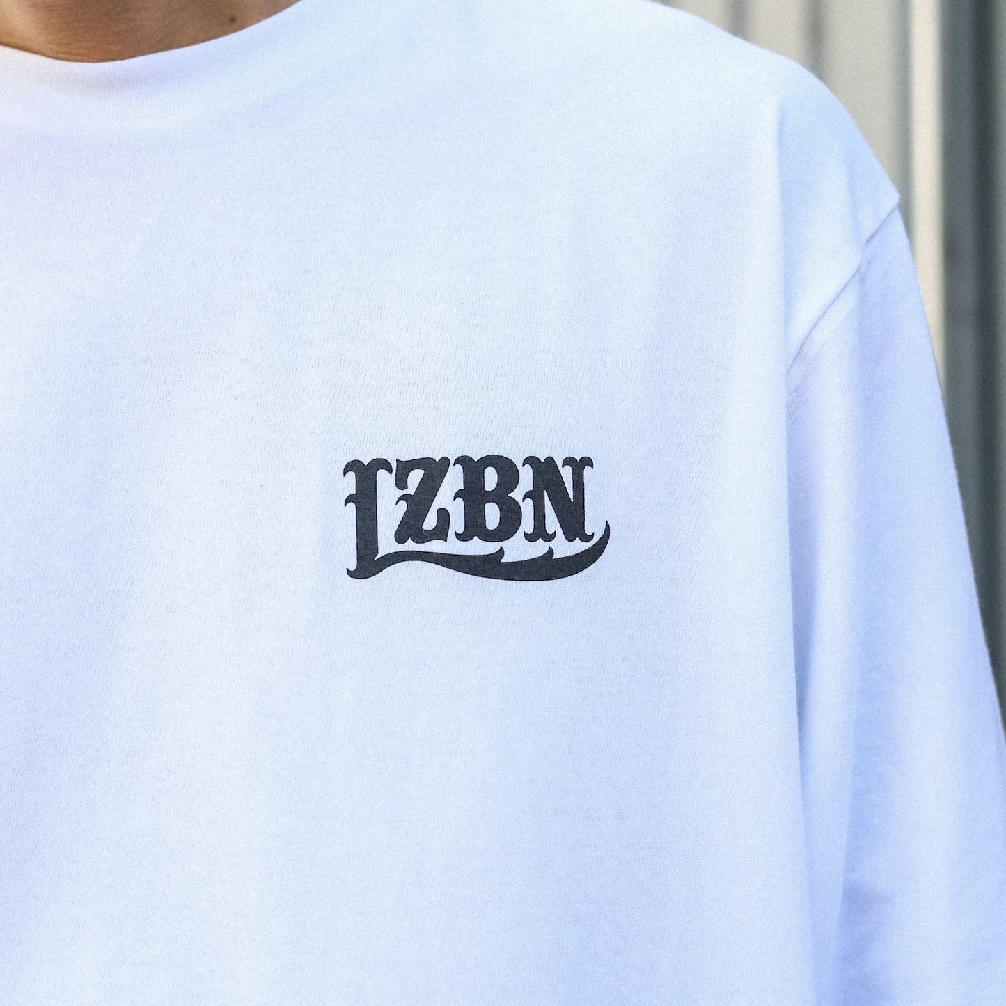 LZBN / LZBN LOGO L/S TEE (WHITE)