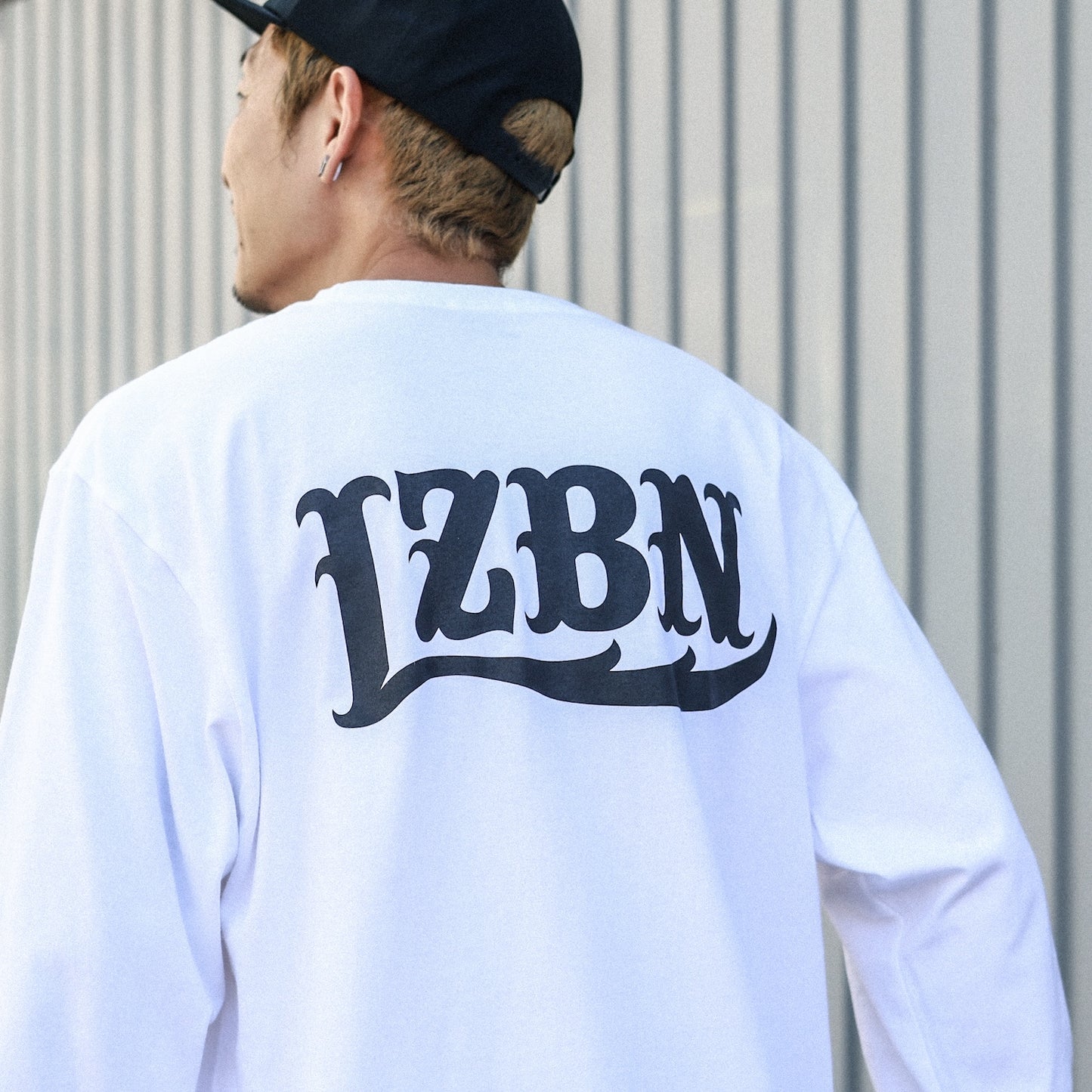 LZBN / LZBN LOGO L/S TEE (WHITE)