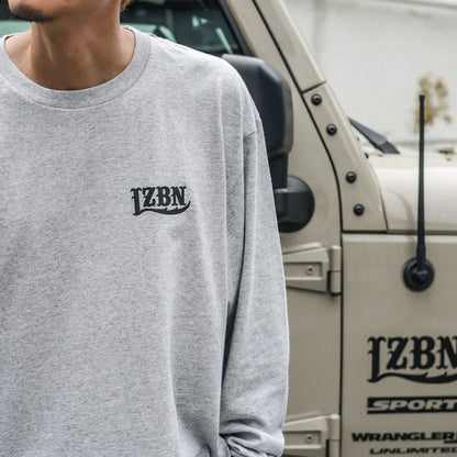 LZBN / LZBN LOGO L/S TEE (H.GREY)