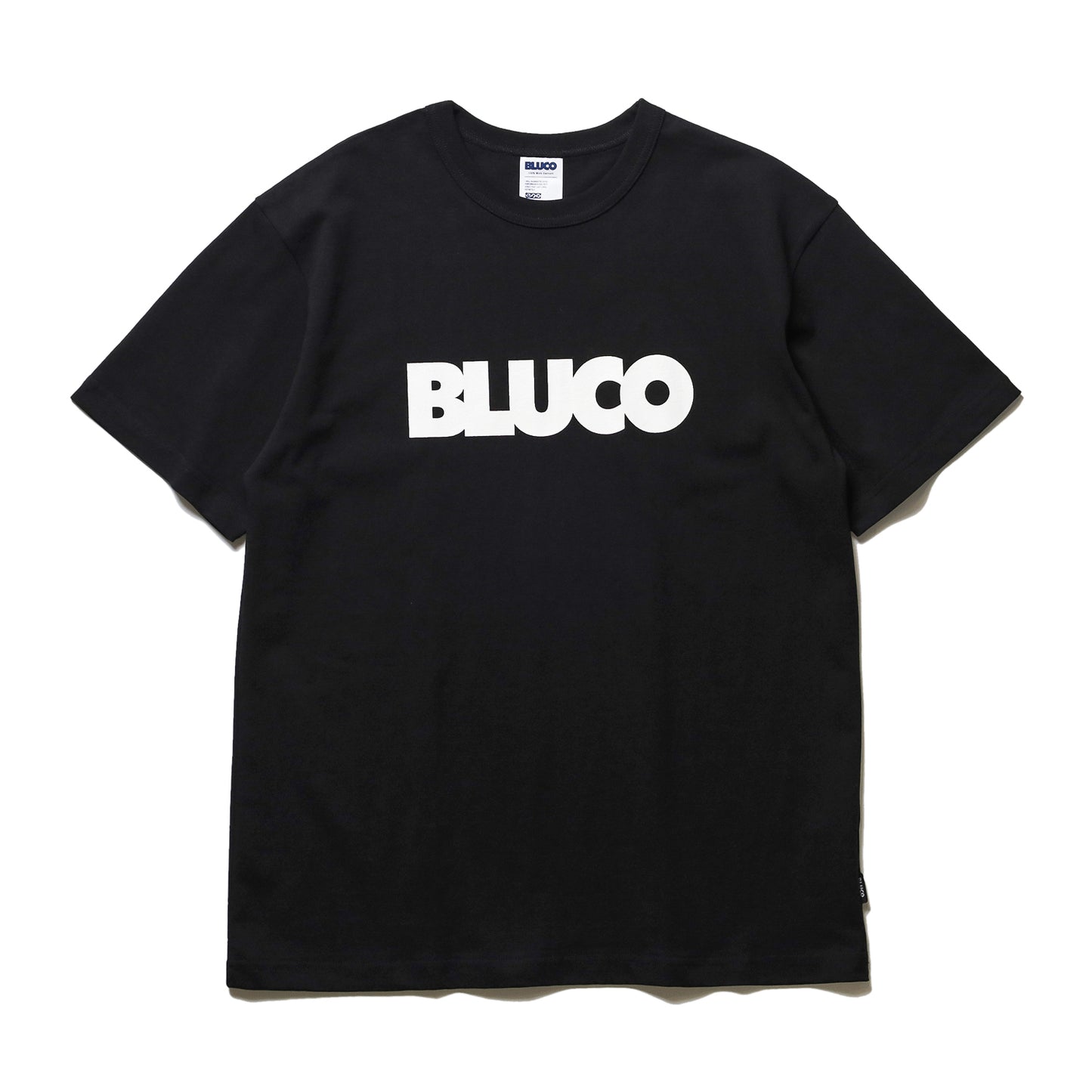 BLUCO / PRINT TEE -LOGO- (BLACK)