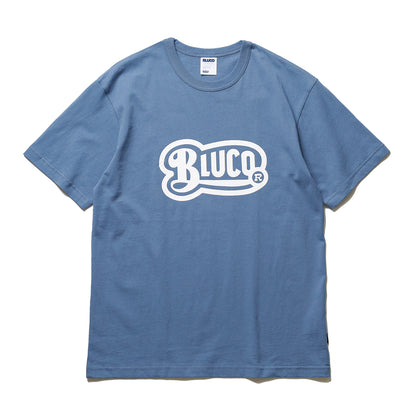 BLUCO / PRINT TEE -OLD- (SLATE BLUE)