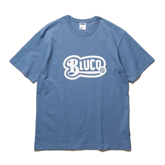 BLUCO / PRINT TEE -OLD- (SLATE BLUE)
