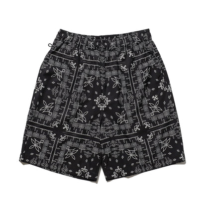 BLUCO / EASY SHORTS -BANDANA- (BLACK)
