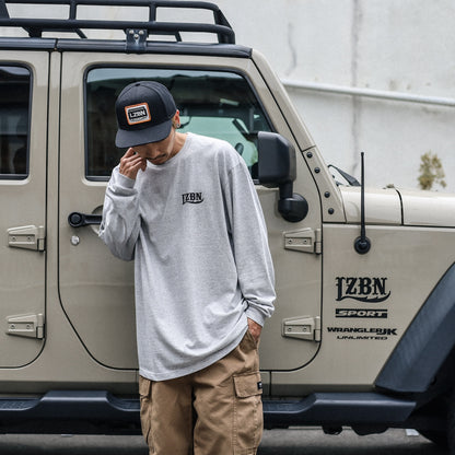 LZBN / LZBN LOGO L/S TEE (H.GREY)