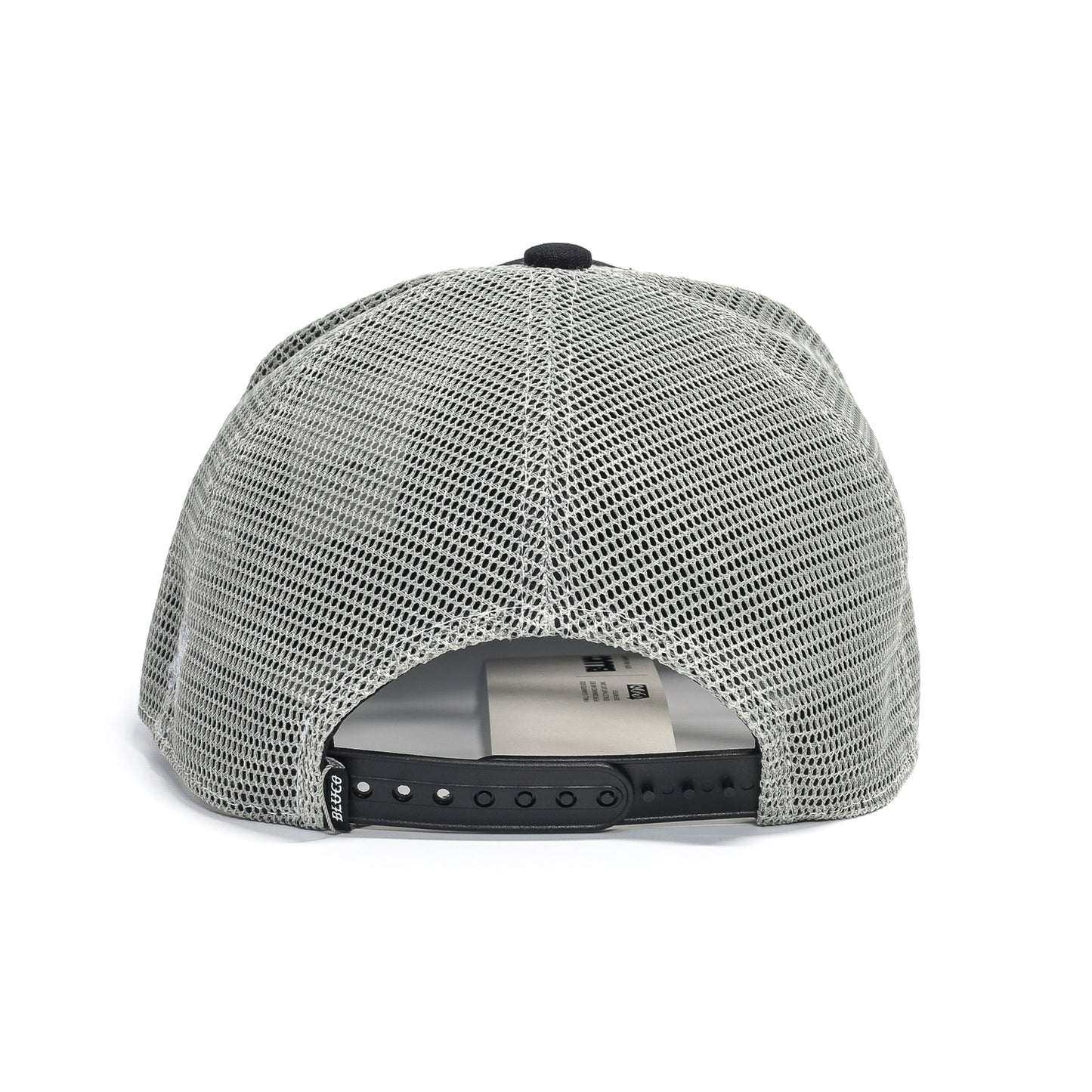 BLUCO / MESH CAP -PATCH- (BLACK-GRAY)