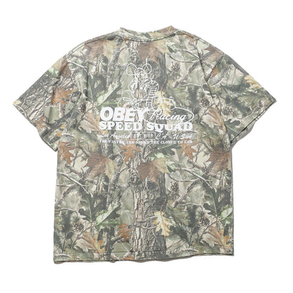 OBEY / SPEED SQUAD HEAVYWEIGHT T-SHIRT (LEAF CAMO)