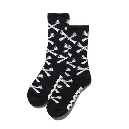 BLUCO / 2-PACK SOX -BONE- (BLACK・WHITE)