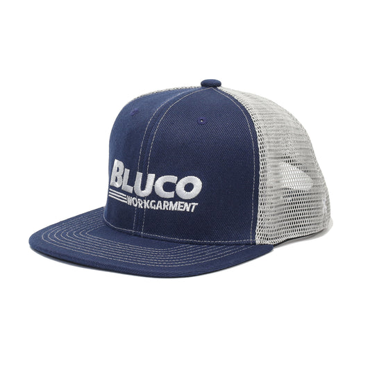 BLUCO / 6-PANEL MESH CAP -BWG- (NAVY/L.GRAY)