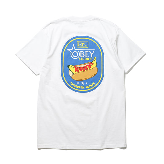 OBEY / ABSOLUTELY ABSURD CLASSIC T-SHIRT (WHITE)