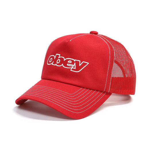 OBEY / OBEY FORM TRUCKER  (TRUE RED)