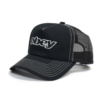 OBEY / OBEY FORM TRUCKER  (BLACK)
