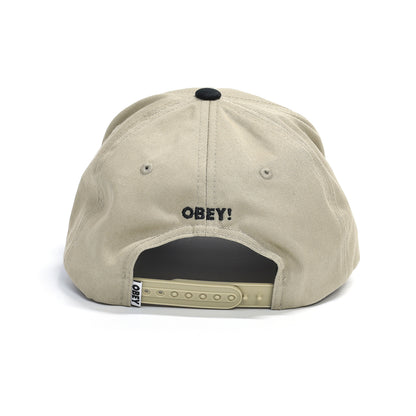 OBEY / OBEY TOOL 5 PANEL SNAPBACK (BLACK MULTI)