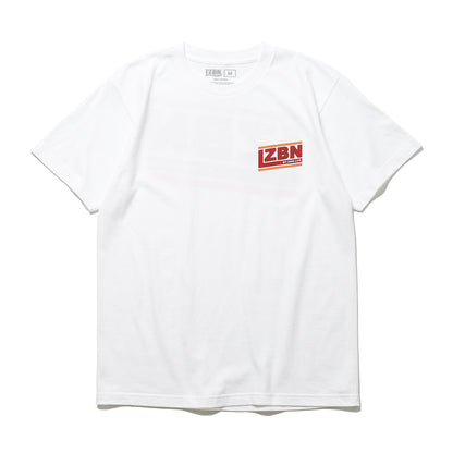 LZBN / SLANT LOGO TEE (WHITE)