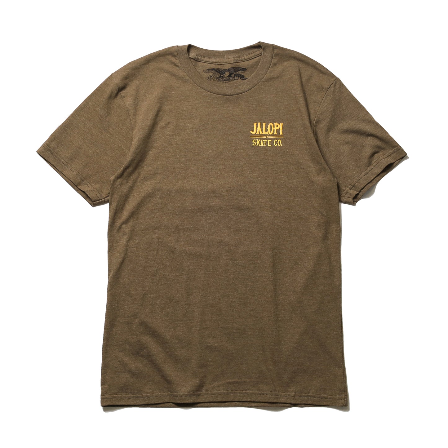 ANTIHERO / JALOPI STOP POLLUTION TEE (HEATHER ARMY)
