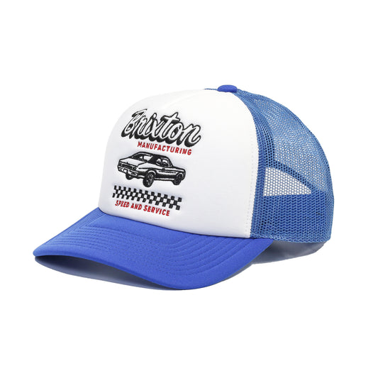 BRIXTON / SPEED AND SERVICE NP HP TRUCKER CAP (ELECTRIC BLUE)