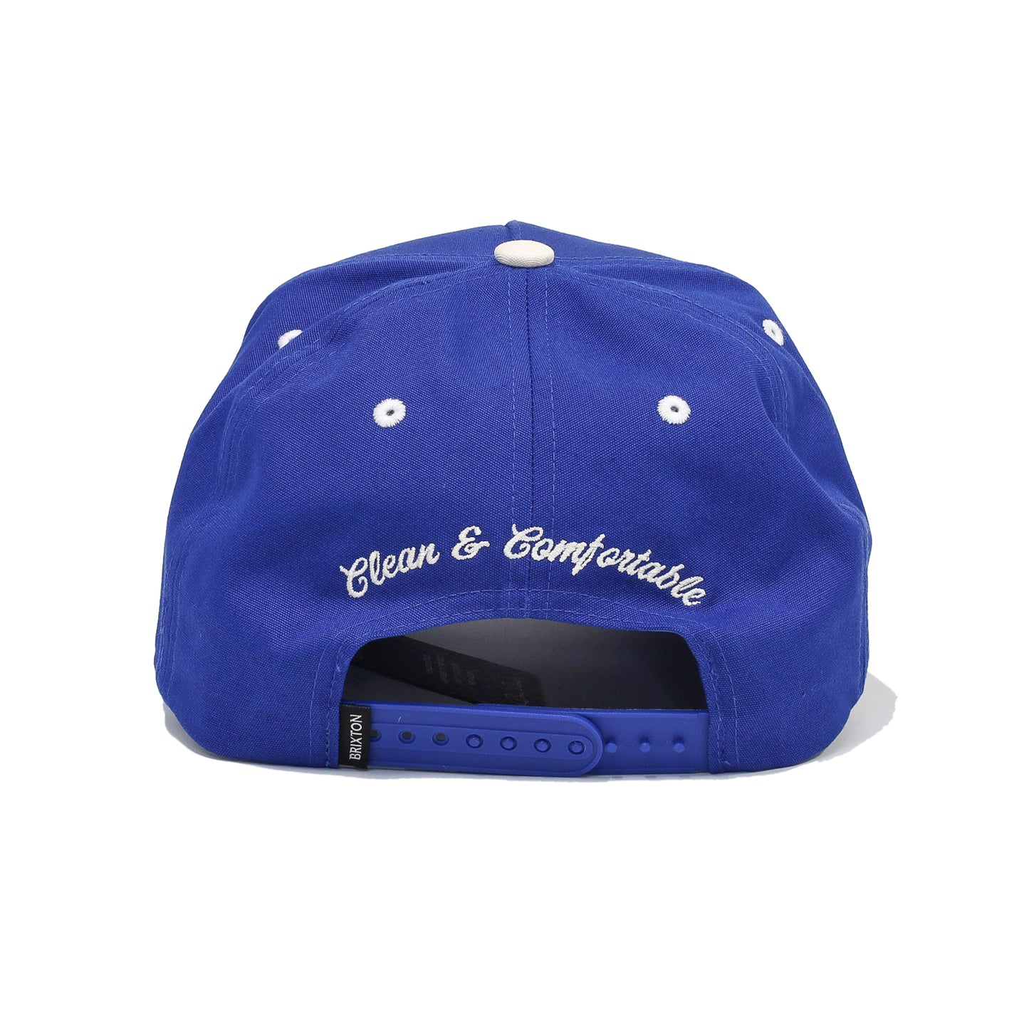 BRIXTON / BRIXTON MOTEL C NP HP SNAPBACK CAP (ELECTRIC BLUE/OFF WHITE)