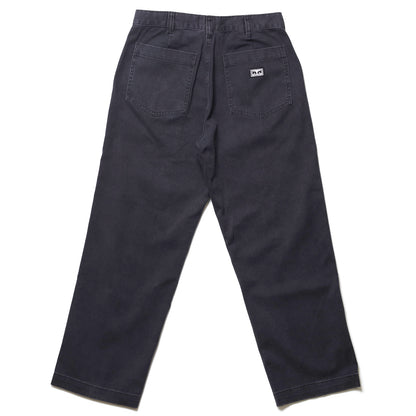 OBEY / BIG TIMER UTILITY DENIM (BLACK FADED WASH)