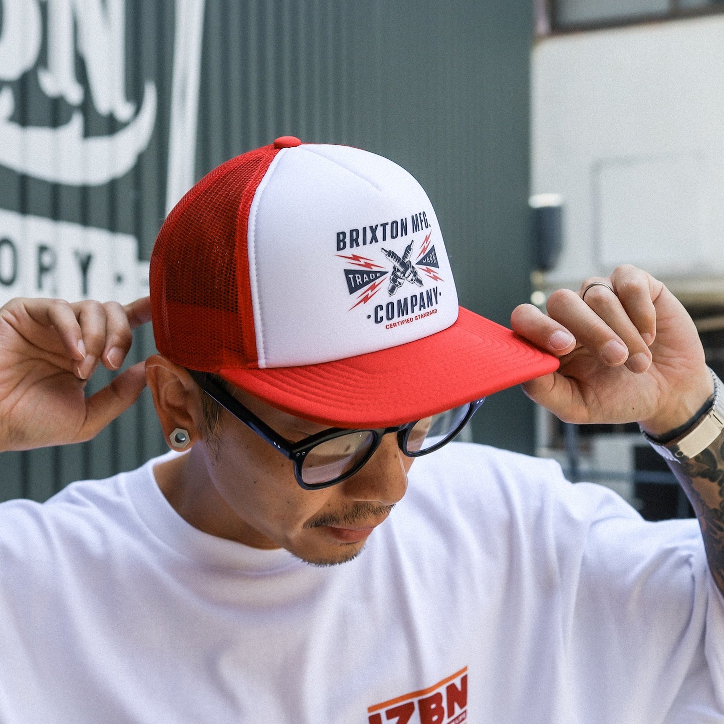 BRIXTON / DANTON NP MP TRUCKER HAT (ADRENALINE RUSH/ADRENALINE RUSH)