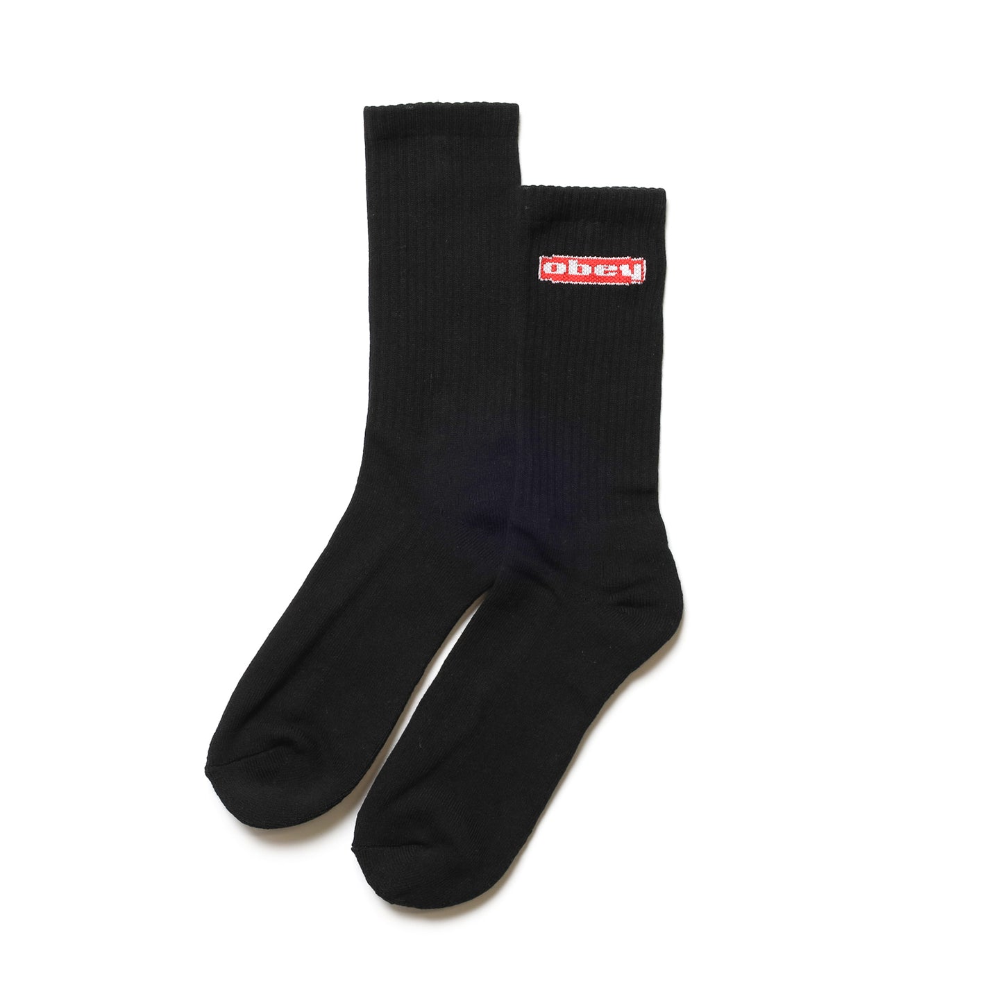 OBEY / OBEY OVAL SOCKS (BLACK)