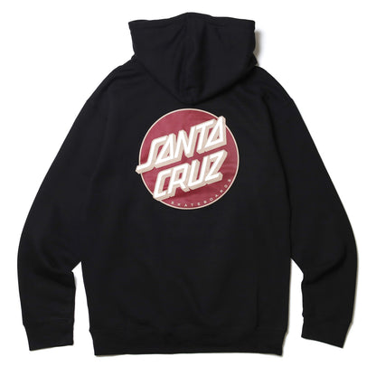 SANTA CRUZ / OTHER DOT PULLOVER HOODIE (BLACK)