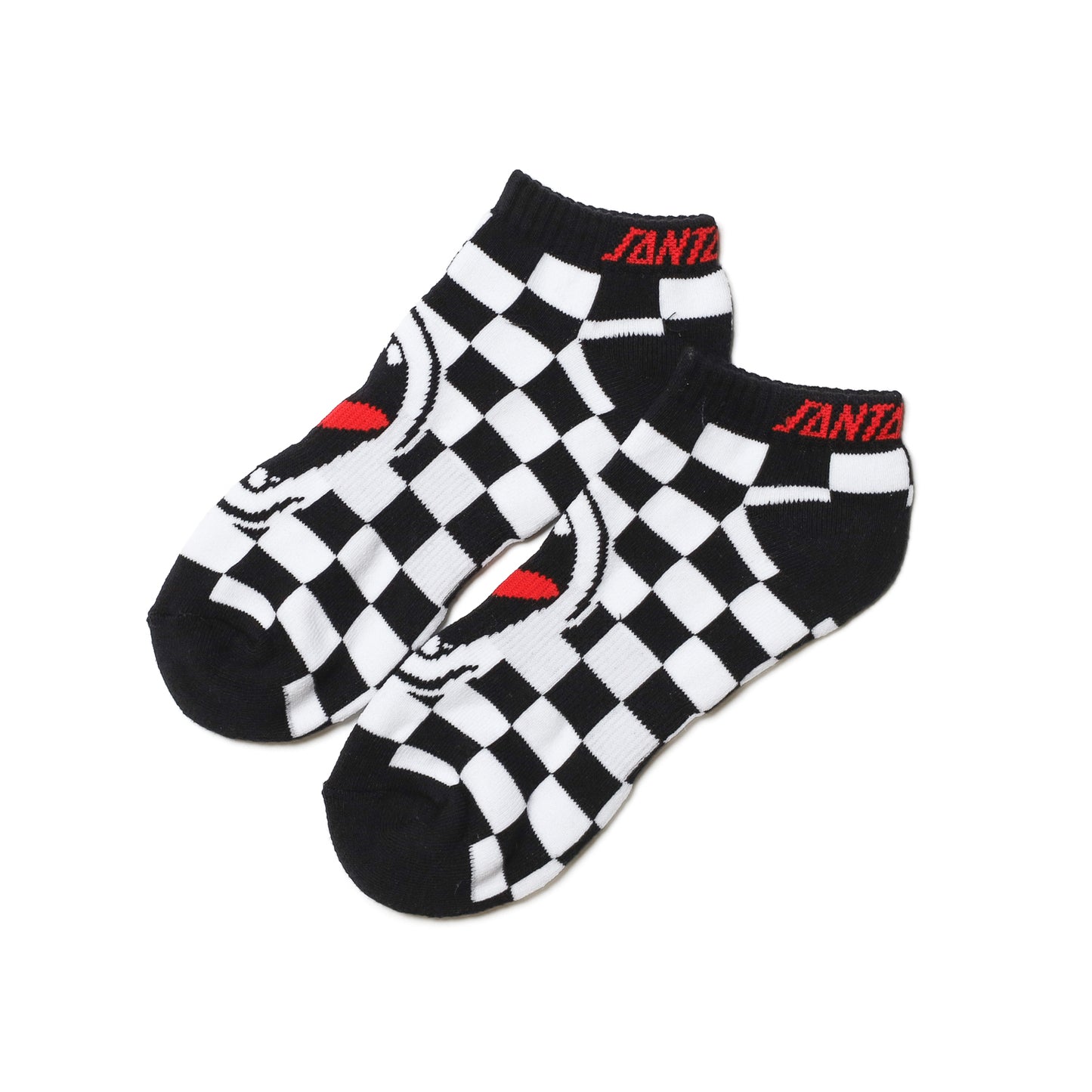 SANTA CRUZ / BIG MOUTH SOCKS (CHECKER)