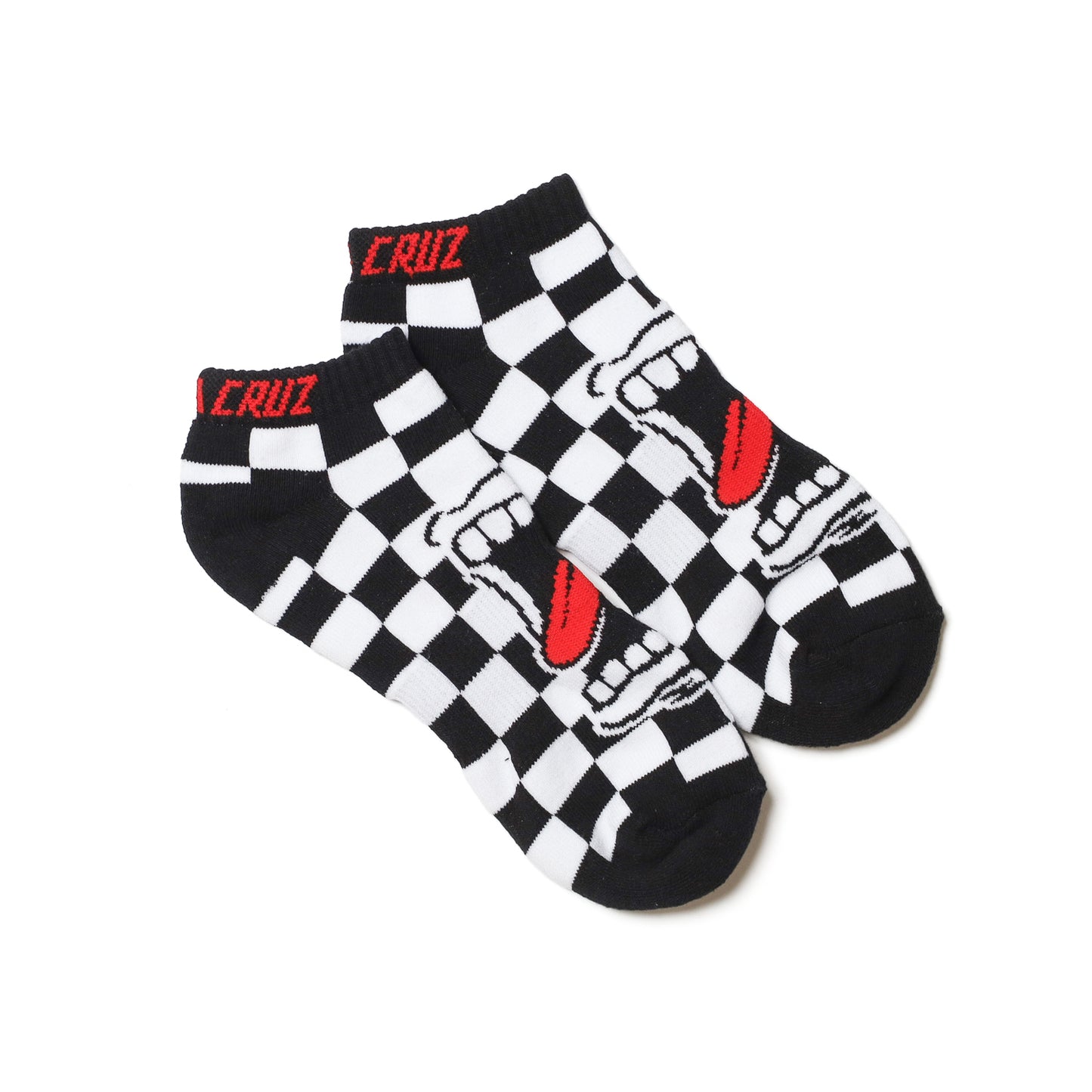 SANTA CRUZ / BIG MOUTH SOCKS (CHECKER)