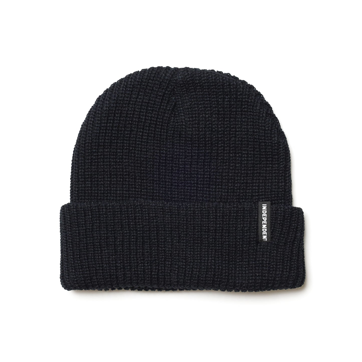 INDEPENDENT / BASELINE LONG SHOREMAN BEANIE (BLACK)