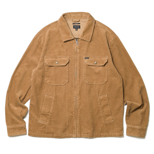 BRIXTON / MOTOR ZIP JACKET (TIGER’S EYE CORD)