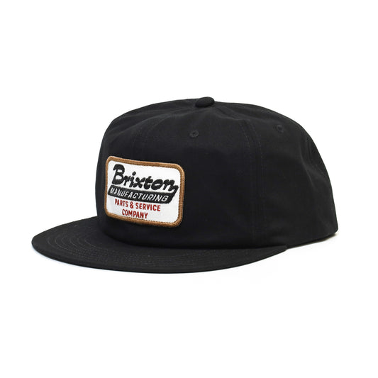 BRIXTON / TOWNSHIP NP HP SNAPBACK CAP (BLACK)