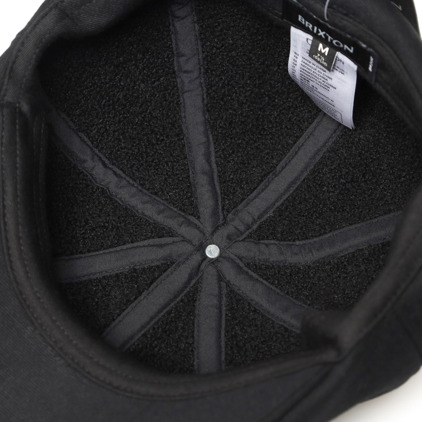 BRIXTON / BROOD SHERPA SNAP CAP (BLACK)