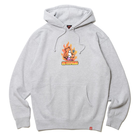 SPITFIRE / LIL BEATDOWNS HOODIE (GREY HEATHER)