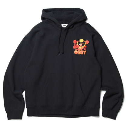 OBEY / LIVE AGAIN NOW HOODIE (BLACK)