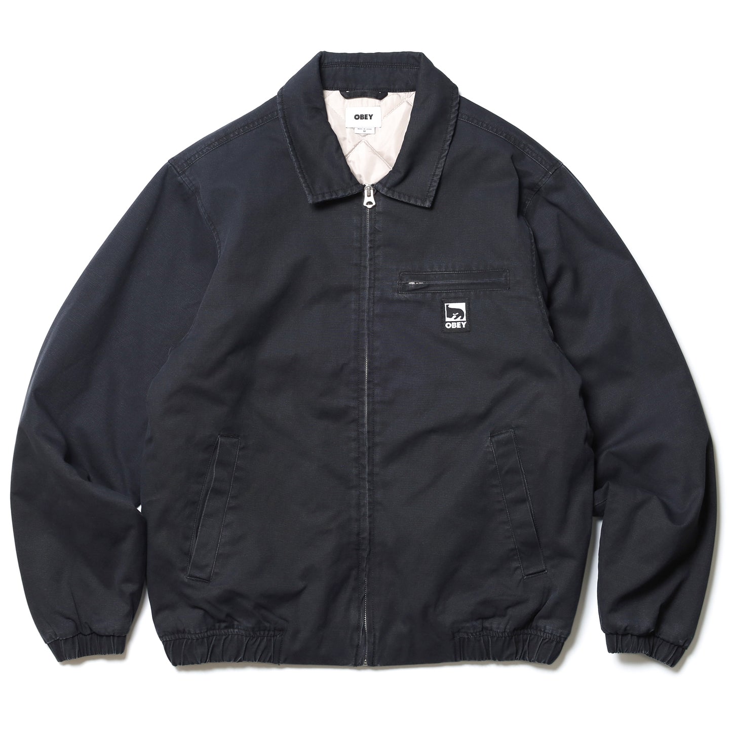 OBEY / DIVISION BLOUSON JACKET (BLACK)