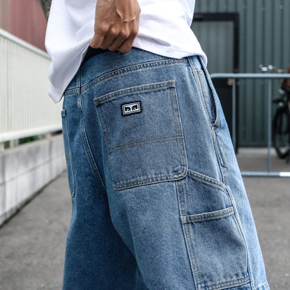 OBEY / BIGWIG CARPENTER DENIM SHORT (LIGHT INDIGO CLASSIC)