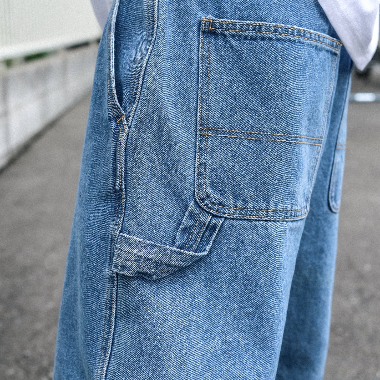 OBEY / BIGWIG CARPENTER DENIM SHORT (LIGHT INDIGO CLASSIC)