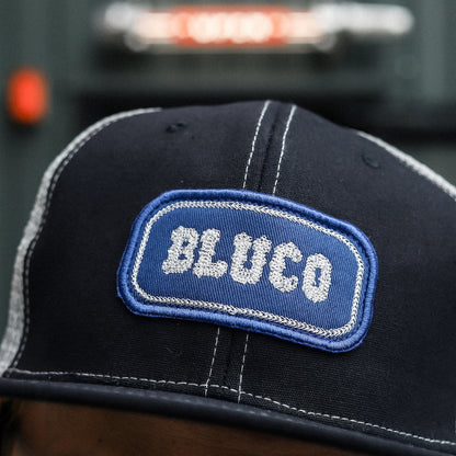 BLUCO / MESH CAP -PATCH- (BLACK-GRAY)