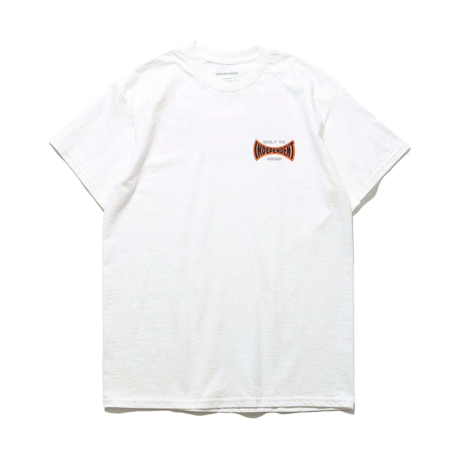 INDEPENDENT / BUILT TO GRIND SPAN S/S T-SHIRT (WHITE)