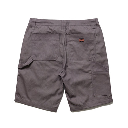 INDEPENDENT / BUILT TO GRIND CANVAS SHORTS (PEWTER)