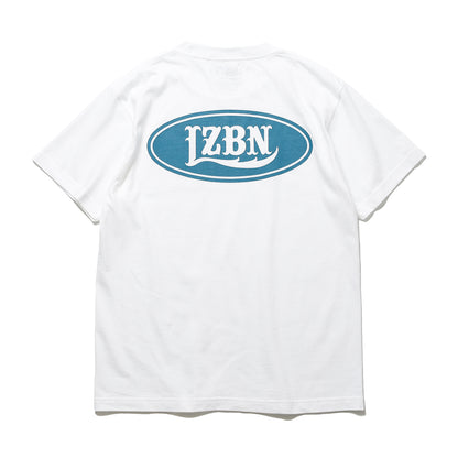 LZBN / MOTOR OVAL TEE (WHITE)