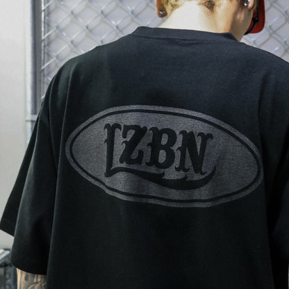 LZBN / MOTOR OVAL TEE (BLACK)