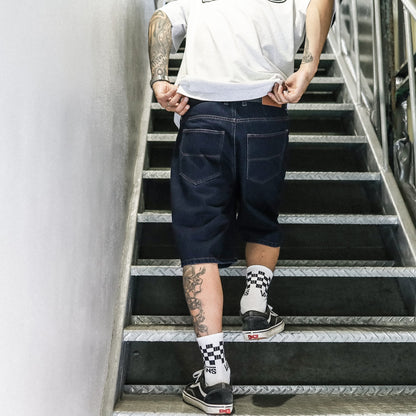 INDEPENDENT / FREE ON THE STREETS DENIM SHORTS (DK INDIGO)