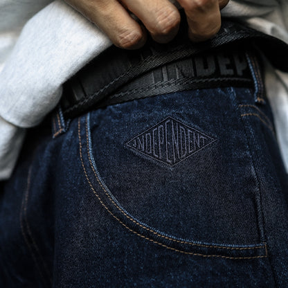 INDEPENDENT / FREE ON THE STREETS DENIM SHORTS (DK INDIGO)