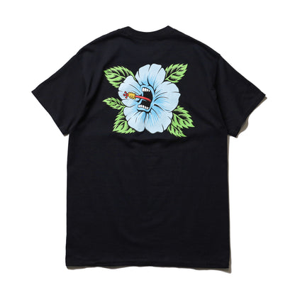 SANTA CRUZ / SCREAMING HIBISCUS S/S TEE (BLACK)