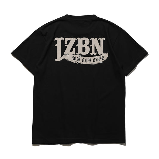 LZBN × TAKESHI YASUTOKO / MY FLY LIFE TEE (BLACK)