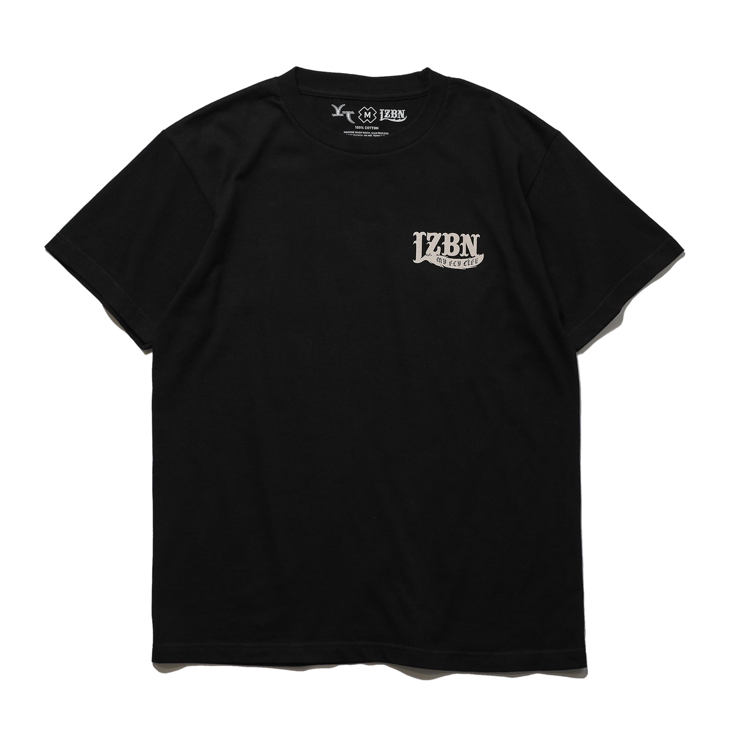 LZBN × TAKESHI YASUTOKO / MY FLY LIFE TEE (BLACK)