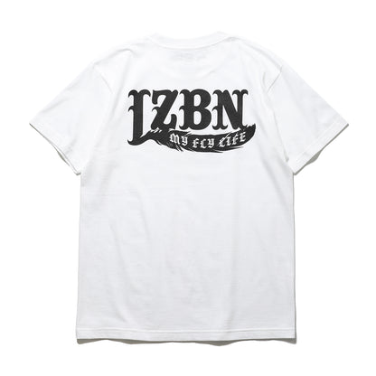 LZBN × TAKESHI YASUTOKO / MY FLY LIFE TEE (WHITE)