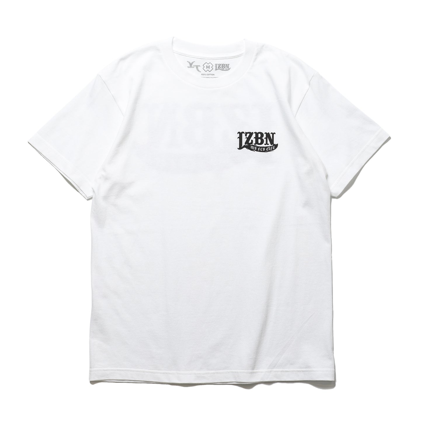 LZBN × TAKESHI YASUTOKO / MY FLY LIFE TEE (WHITE)